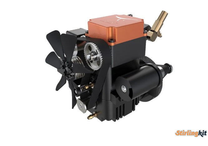 New! TOYAN FS-S100WA1 Single-cylinder Four-stroke Methanol Water-cooled Engine Release