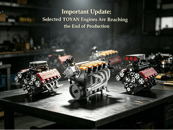 Important Update: Selected TOYAN Engine Are Reaching the End of Production | Stirlingkit