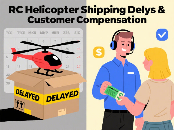 RC Helicopter Shipping Delays & Customer Compensation | Stirlingkit