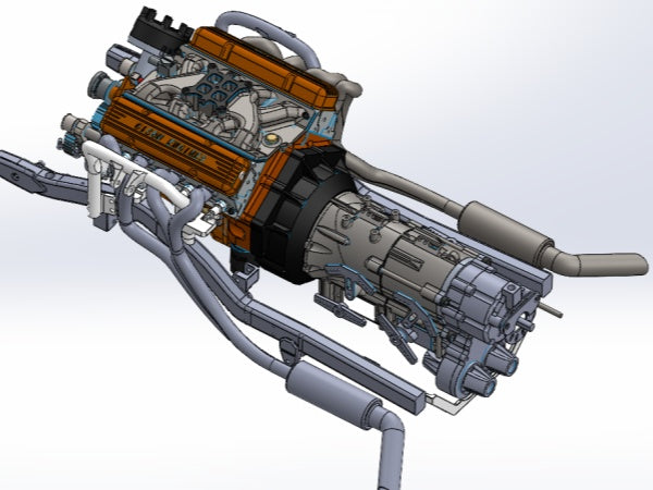 How to Connect the CISON V8 Transmission to your Engine | Stirlingkit