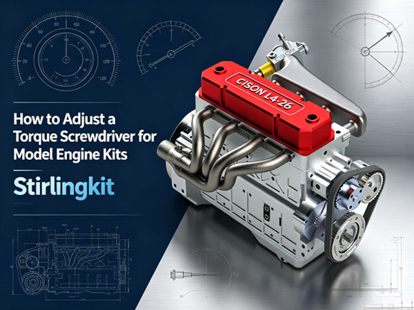 How to Adjust a Torque Screwdriver for Model Engine Kits | Stirlingkit