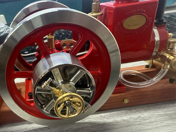 How to Install the P51 Friction Clutch Pulley on Your RETROL HM-01 Engine | Stirlingkit