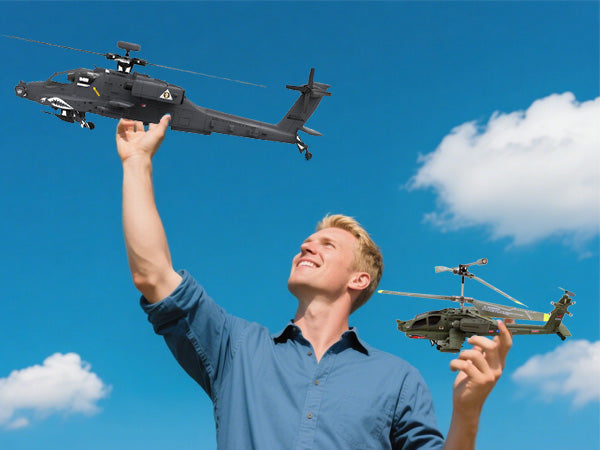 Apache Small RC Helicopter Vs Big RC Helicopters : Which One Should You Fly First? | Stirlingkit