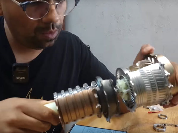 Assemble WS 15 Turbofan engine to Learn How it Works DRONEPEDIA Stirlingkit
