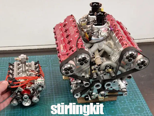 JohnnyQ90 Unlocks His First V10 Engine – Any Ideas for His Build? | Stirlingkit