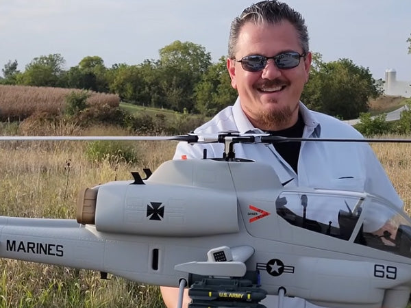 Brian Reveals: 15 Details About the FLISHRC AH-1 Cobra 500 RC Helicopter | Stirlingkit