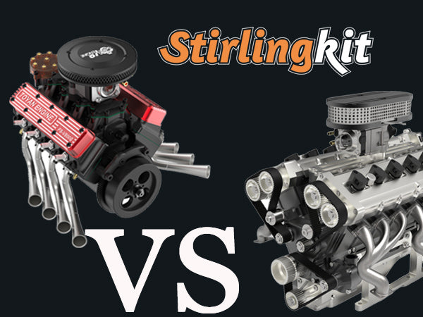 V8 vs V12: How to Choose the Right Model Engine for Your Project? | Stirlingkit