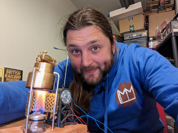 #WhyWeEngine: Lawrie's Mechanical Marvels | Stirlingkit