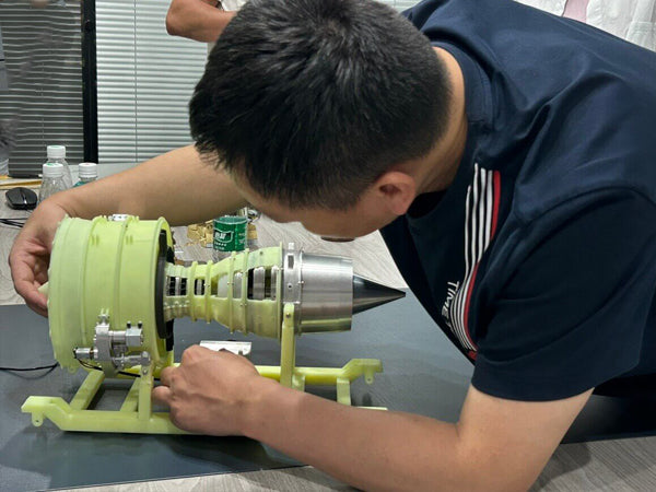We Built an Electric Turbofan Engine Kits from scratch! Hard But Fun | Stirlingkit