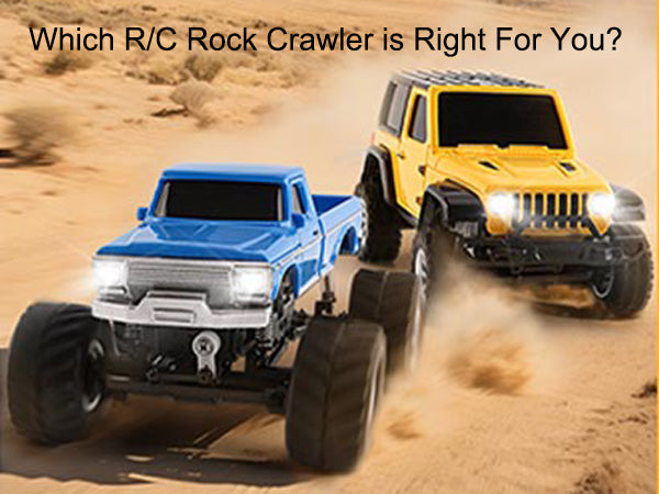Which R/C Rock Crawler is Right For You? Check Out the Jiabaile 3601 & 3602 | Stirlingkit