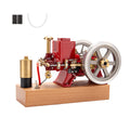 ENJOMOR 6cc Antique Red Hit and Miss Gas Engine Working Model - stirlingkit