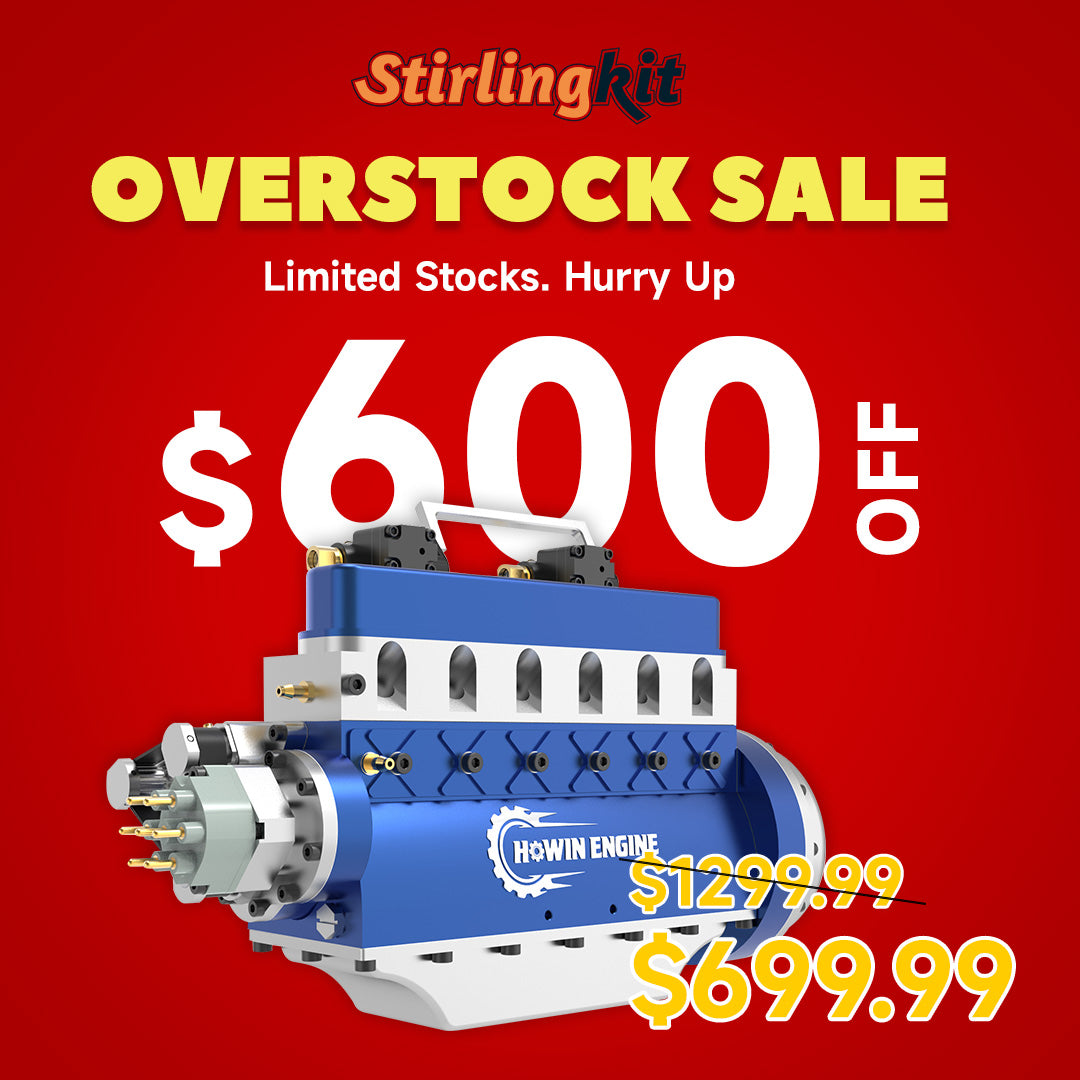 HOWIN L6-210 21cc Straight-six Four-Stroke Gasoline Engine Model