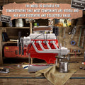 ENJOMOR 1/6 Scale Big Block V8 Engine Kits That Works Fully 3D Printed - stirlingkit