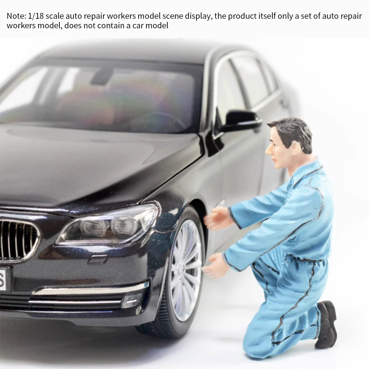 Auto Repair Worker Automobile Mechanic Action Figure Complete Set 1/18 Scale - stirlingkit