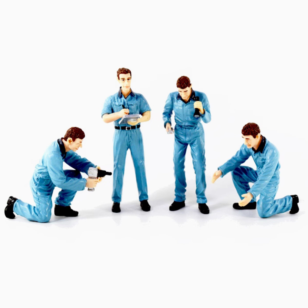 Auto Repair Worker Automobile Mechanic Action Figure Complete Set 1/18 Scale - stirlingkit