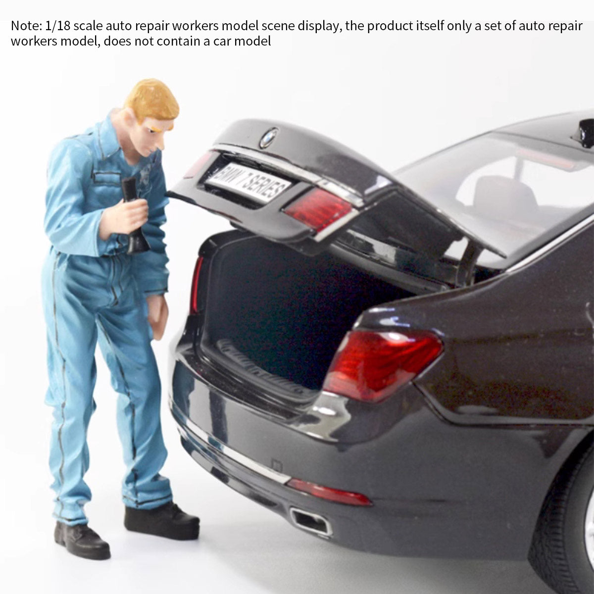 Auto Repair Worker Automobile Mechanic Action Figure Complete Set 1/18 Scale - stirlingkit