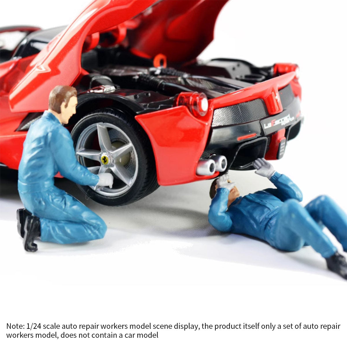 Auto Repair Worker Automobile Mechanic Action Figure Complete Set 1/18 Scale - stirlingkit