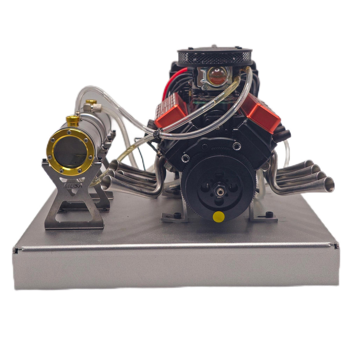 Base for TOYAN V8 FS-V800WGPC Gasoline Engine Model Kits ( New Version) Upgrade - stirlingkit