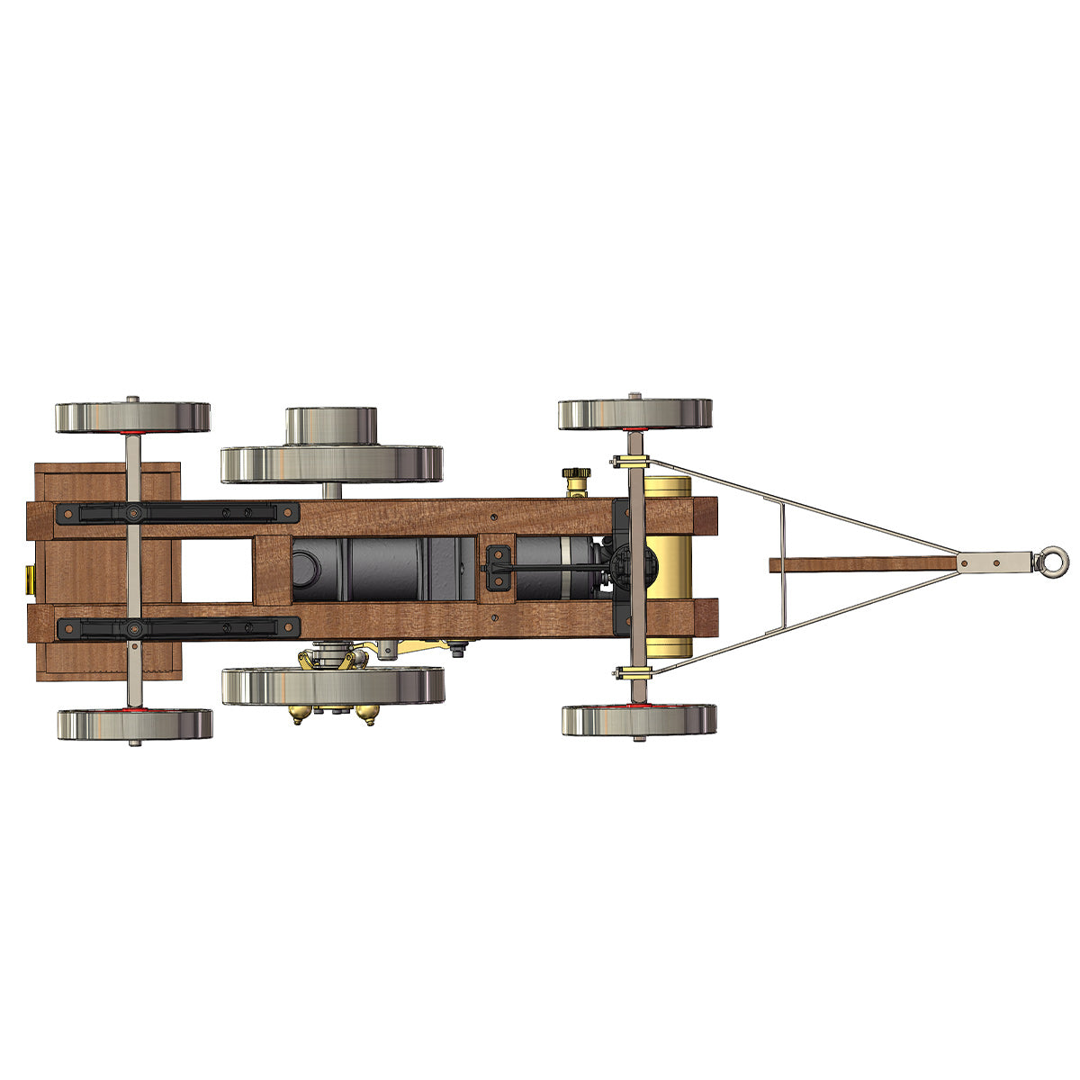 Engine Cart Kits For RETROL HM-01 7cc Model Hit and Miss Engine - stirlingkit