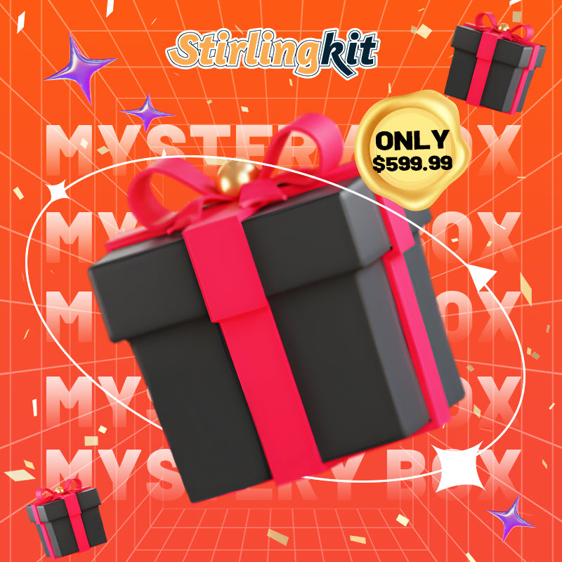 2pcs/set Hit and Miss Engines Mystery Box Blind Box - Stirlingkit