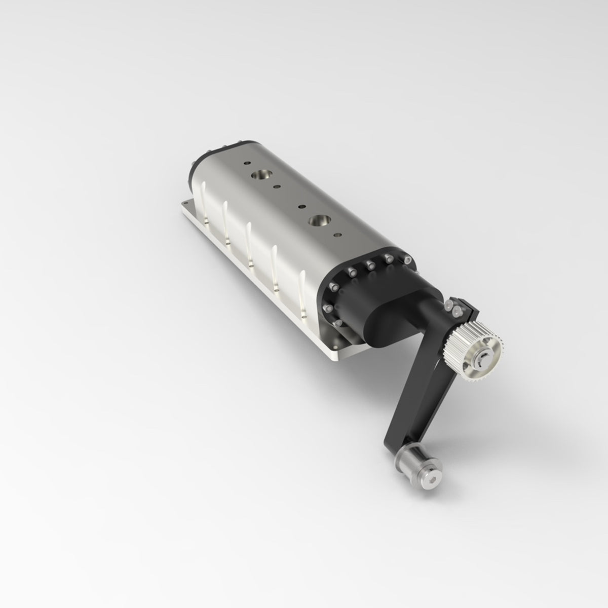 ENJOMOR All-Metal Supercharger for ENJOMOR V12 GS-V12 High Performance Engine Model - stirlingkit