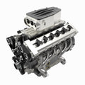ENJOMOR All-Metal Supercharger for ENJOMOR V12 GS-V12 High Performance Engine Model - stirlingkit