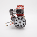 ENJOMOR GS-L4 Gas Engine 32cc 4-Stroke DOHC Inline Four RC Engine Model 12,000 rpm - stirlingkit