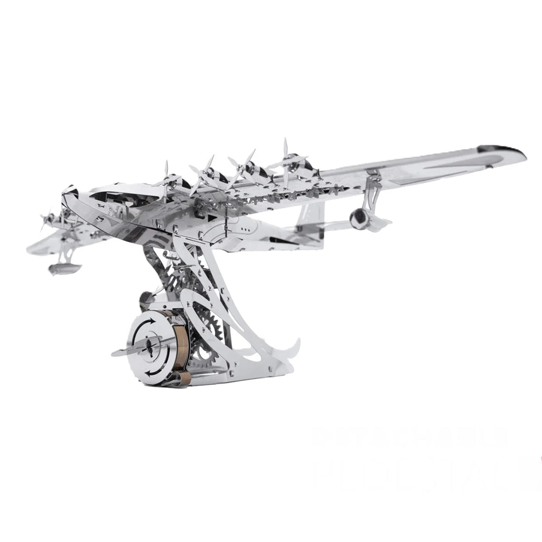 Hughes H-4 3D Metal Mechanical Plane Assembly Model Building Kit for Aviation Lovers - stirlingkit