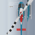 RC ERA C138 PRO Bell 206 Jet Ranger 2.4G 6CH 1/33 Scale RC Helicopter Model RTF - stirlingkit