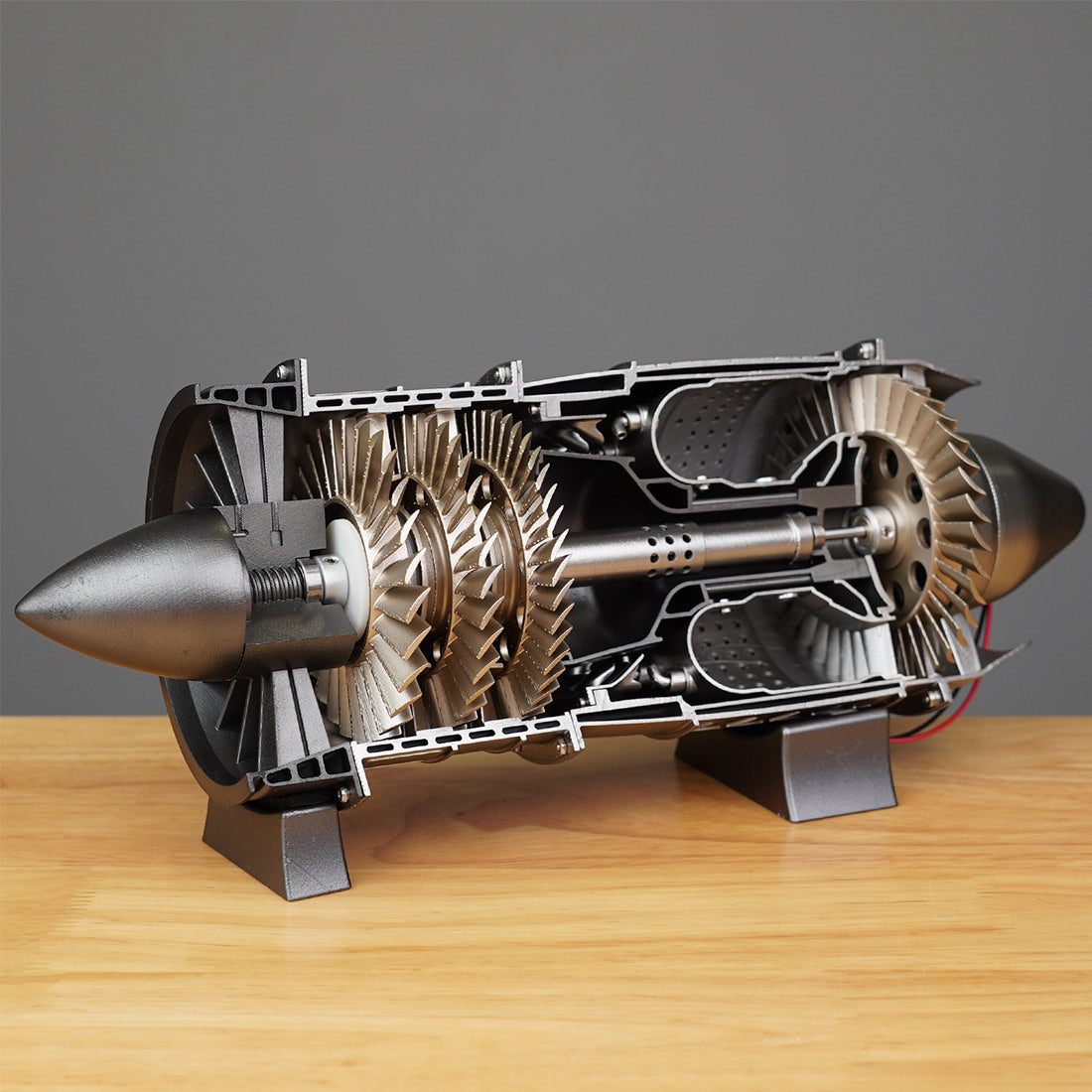 WP-85 Working DIY Assembly Turbojet Engine Kits That Runs 3D Printing Simulation - stirlingkit