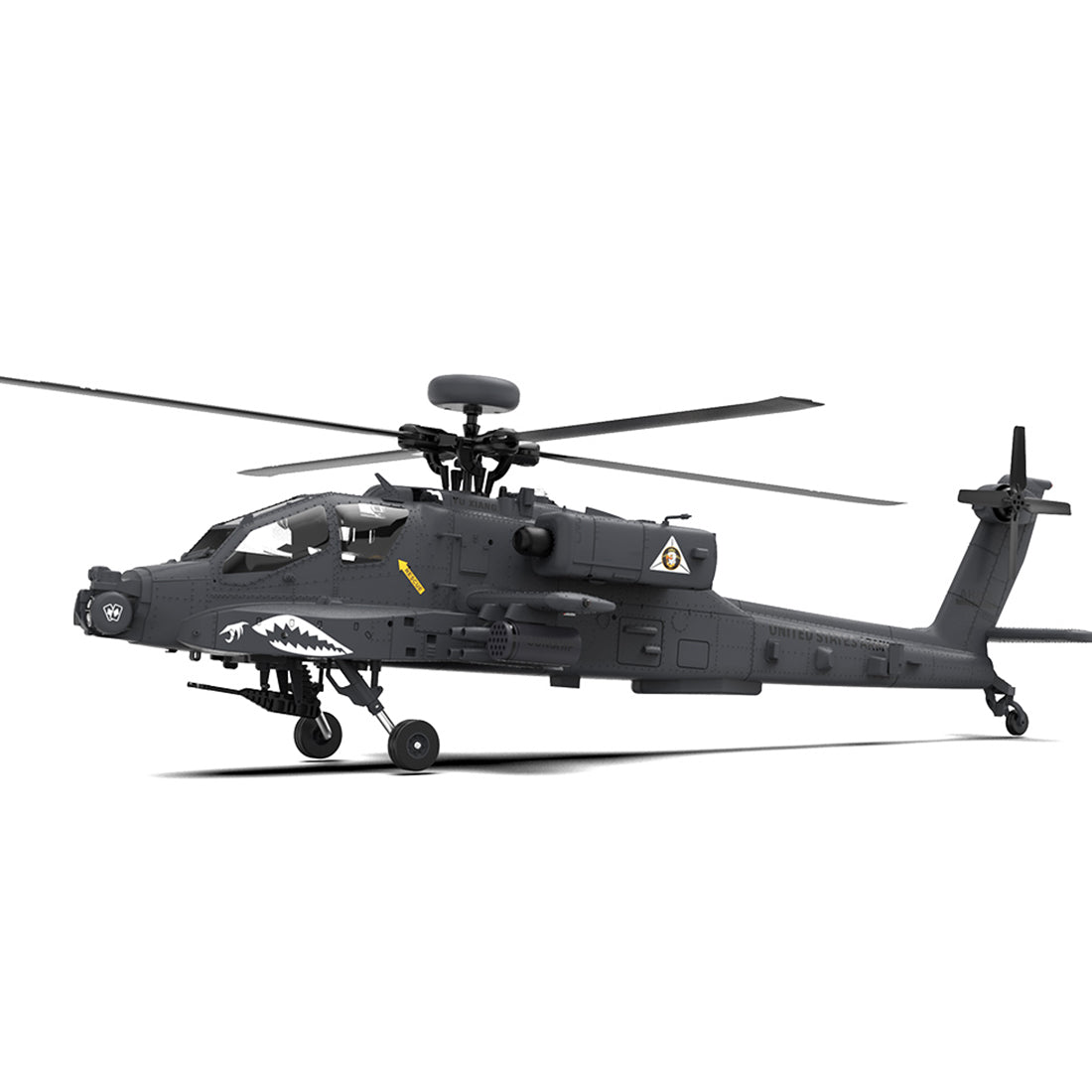 YU XIANG F11-S AH64 Apache RC Helicopter 1/32 2.4G 6CH RTF GPS Smart Version - stirlingkit