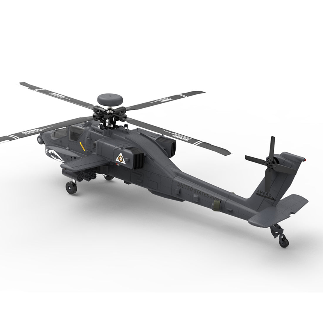 YU XIANG F11-S AH64 Apache RC Helicopter 1/32 2.4G 6CH RTF GPS Smart Version - stirlingkit