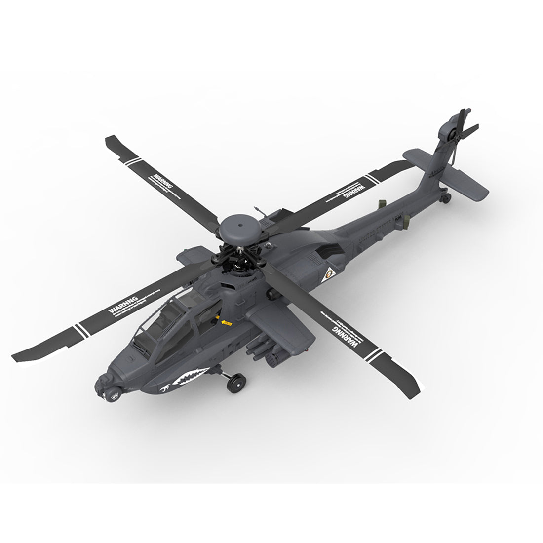 YU XIANG F11-S AH64 Apache RC Helicopter 1/32 2.4G 6CH RTF GPS Smart Version - stirlingkit