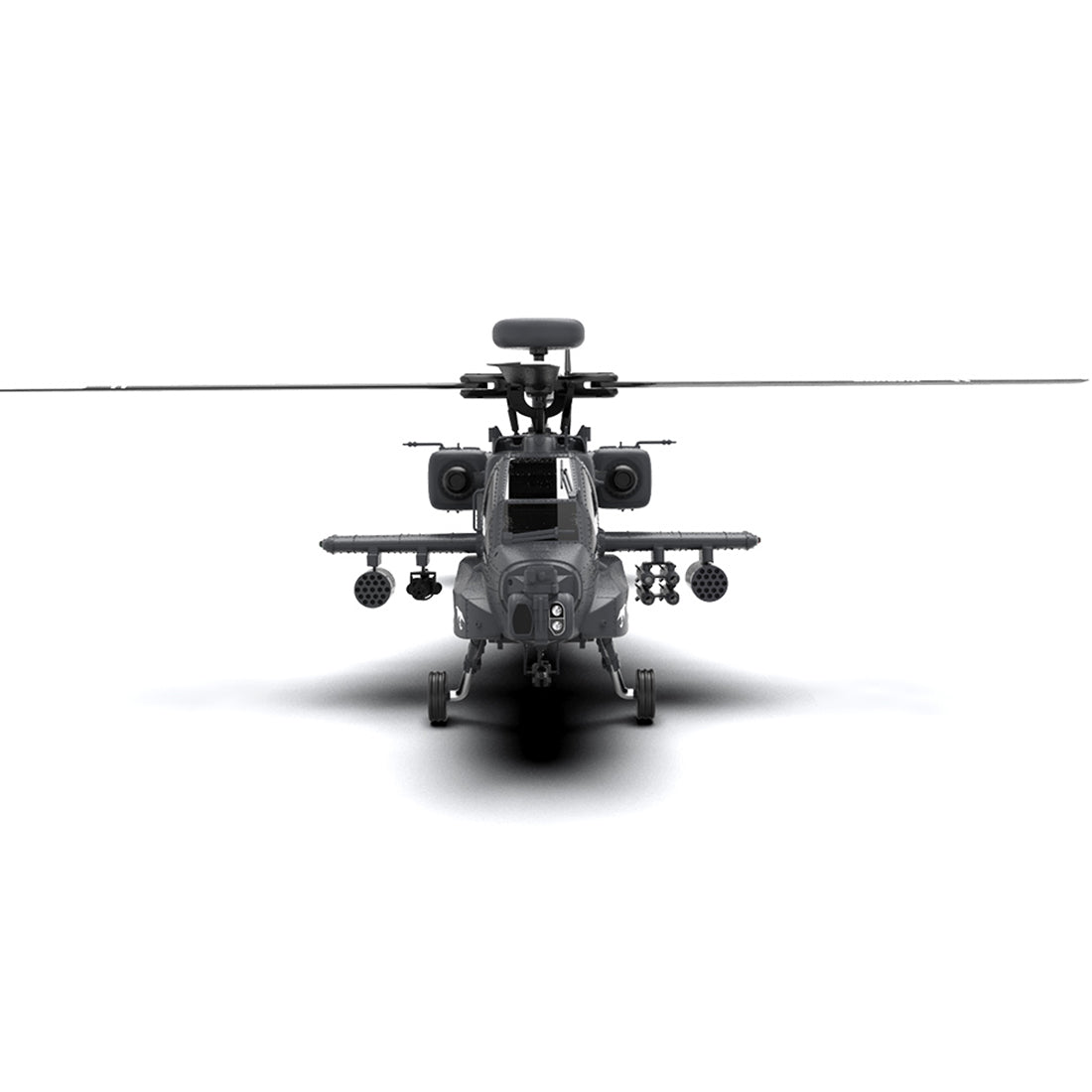 YU XIANG F11-S AH64 Apache RC Helicopter 1/32 2.4G 6CH RTF GPS Smart Version - stirlingkit