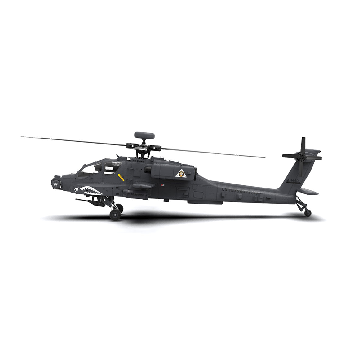 YU XIANG F11-S AH64 Apache RC Helicopter 1/32 2.4G 6CH RTF GPS Smart Version - stirlingkit
