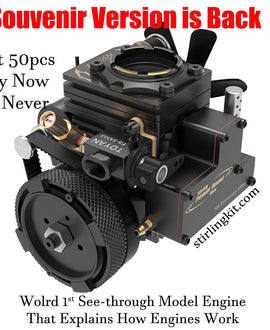 TOYAN FS-S100AT 4 Stroke Nitro General Engine Model Souvenir Version