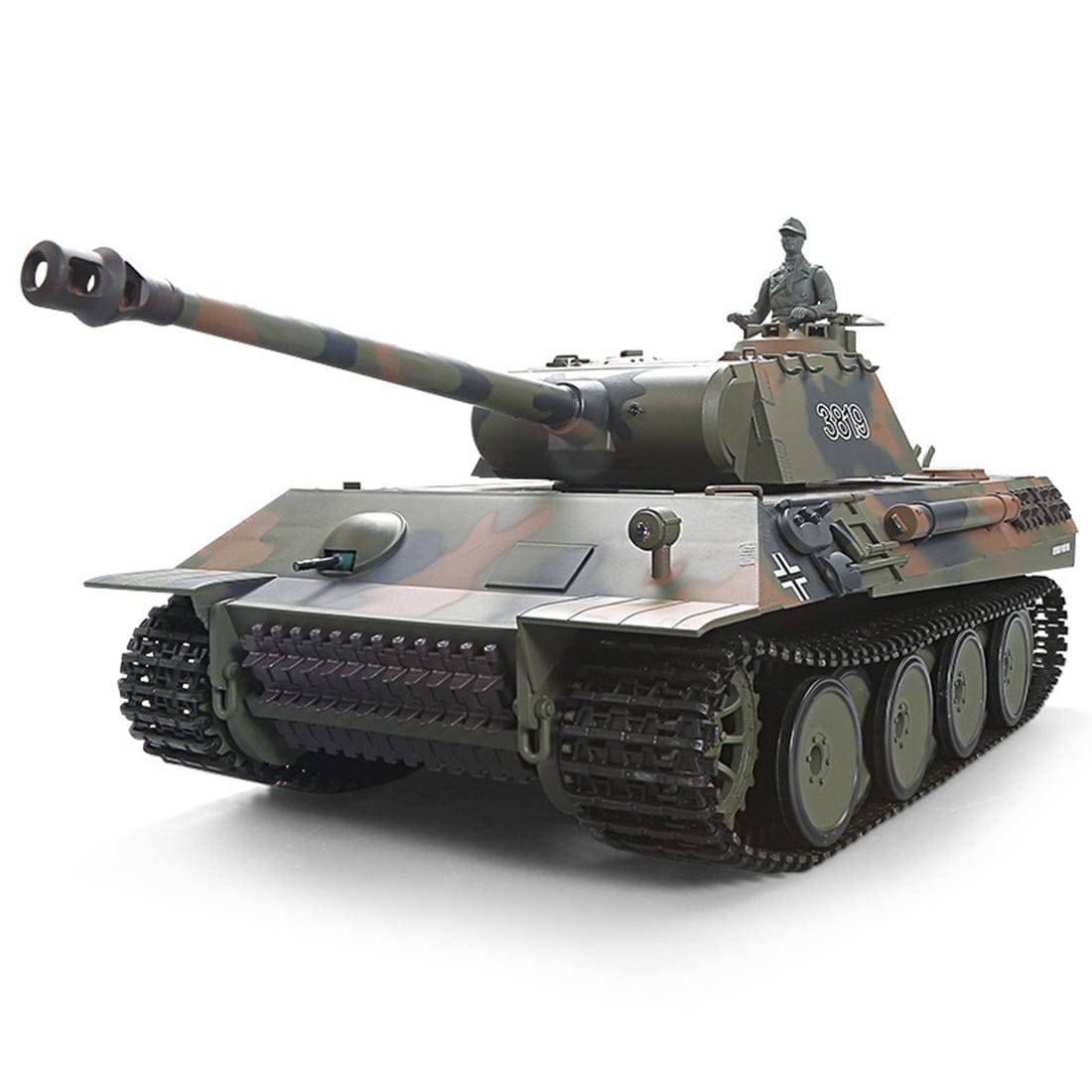 1:16 German Leopard Heavy 2.4G RC Military Tank Model with Sound Smoke  Shooting Effect - Stirlingkit