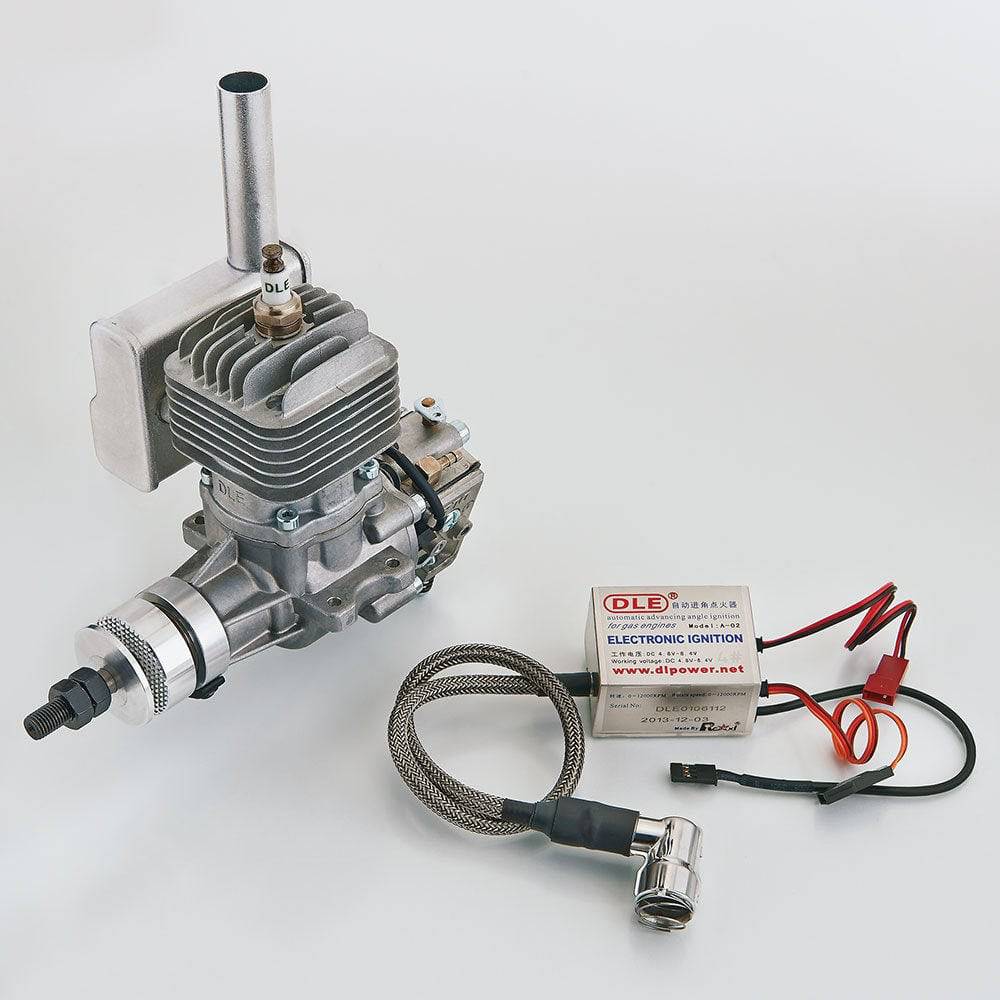 DLE20 20CC Gas Airplane Engine Single Cylinder Two Stroke Aircraft Engine for RC Model Planes Stirlingkit