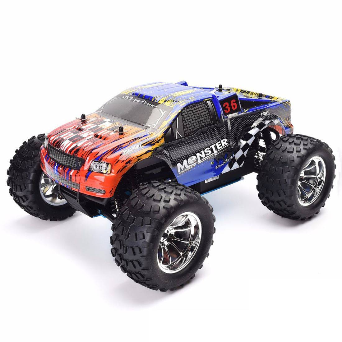HSP 94188 1/10 RC Remote Control Nitro Gas Powered Monster Truck