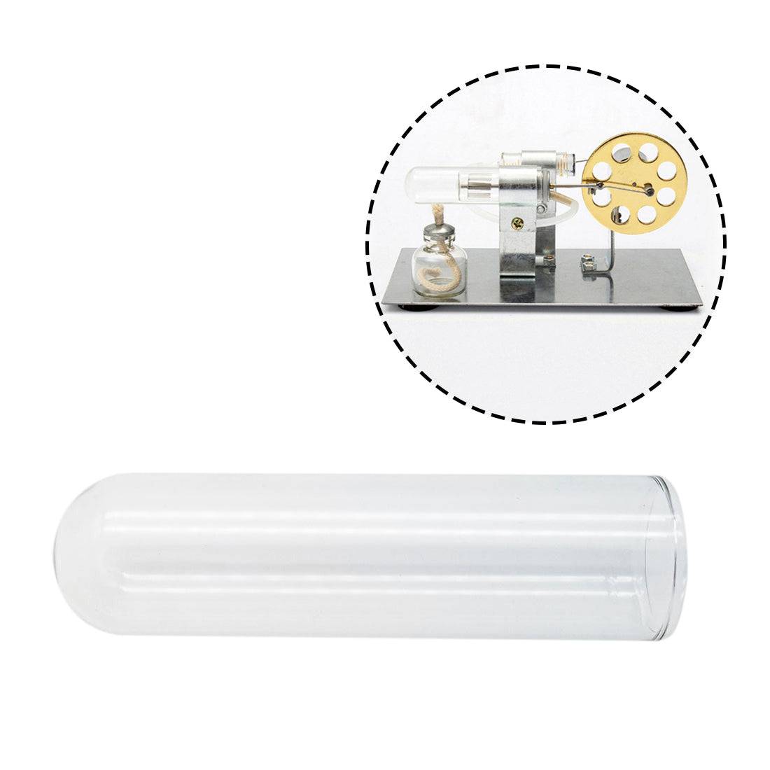 Heat-resistant Cylinder Glass Tube for LL-002 Stirling Engine