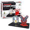 Twin Live Steam Engine Model Kit + led generator learning equipment - stirlingkit