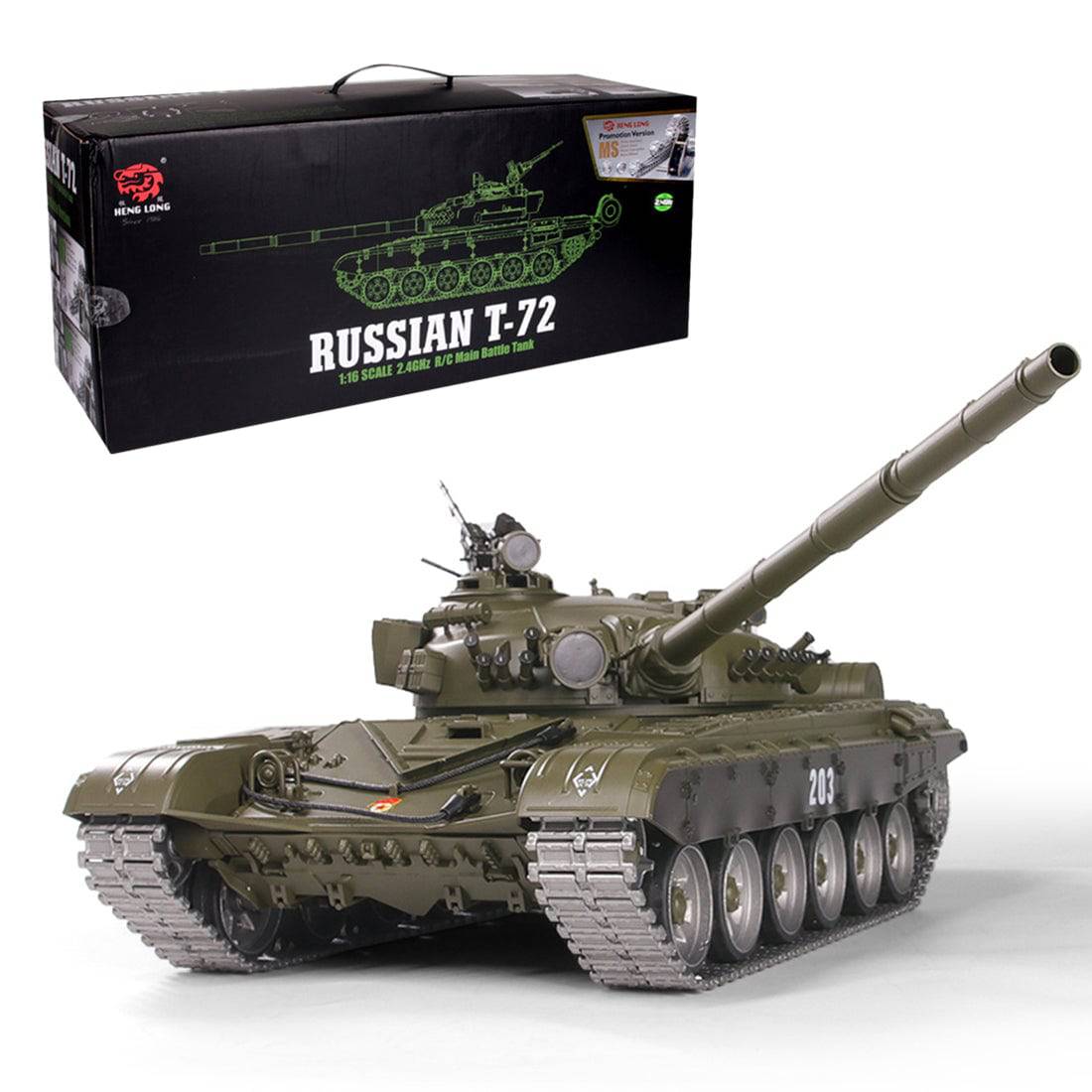 1:16 Russian T-72 Main Battle Tank 2.4Ghz Remote Control Military
