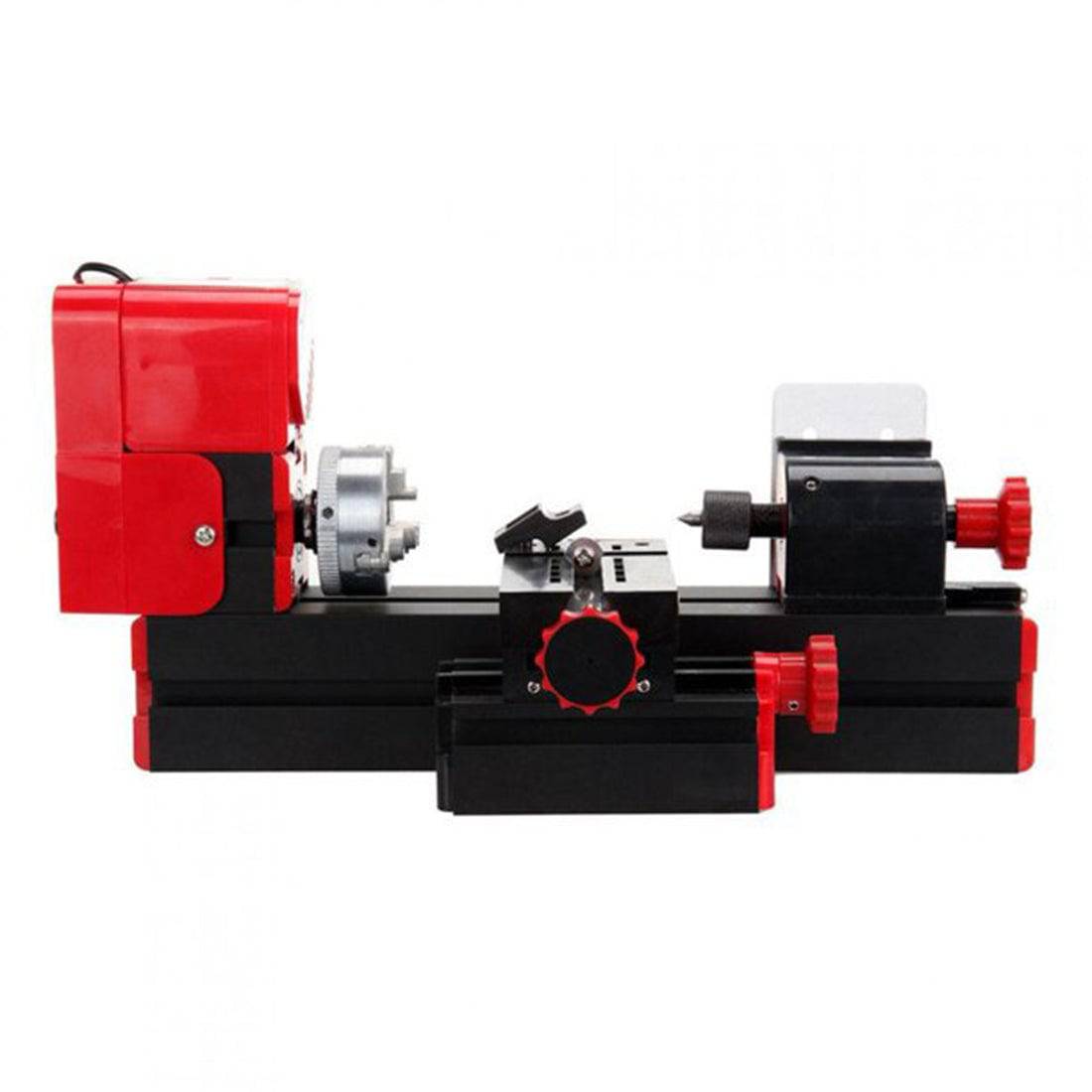 4 In 1 Micro Machine Tool Wire Saw Wood Lathe Sand Mill Handheld Machine Tool DIY Assembly Kit 100PCS+ - stirlingkit