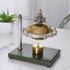 Assembly UFO Spin Suspension Hero's Steam Engine with Copper Boiler - stirlingkit