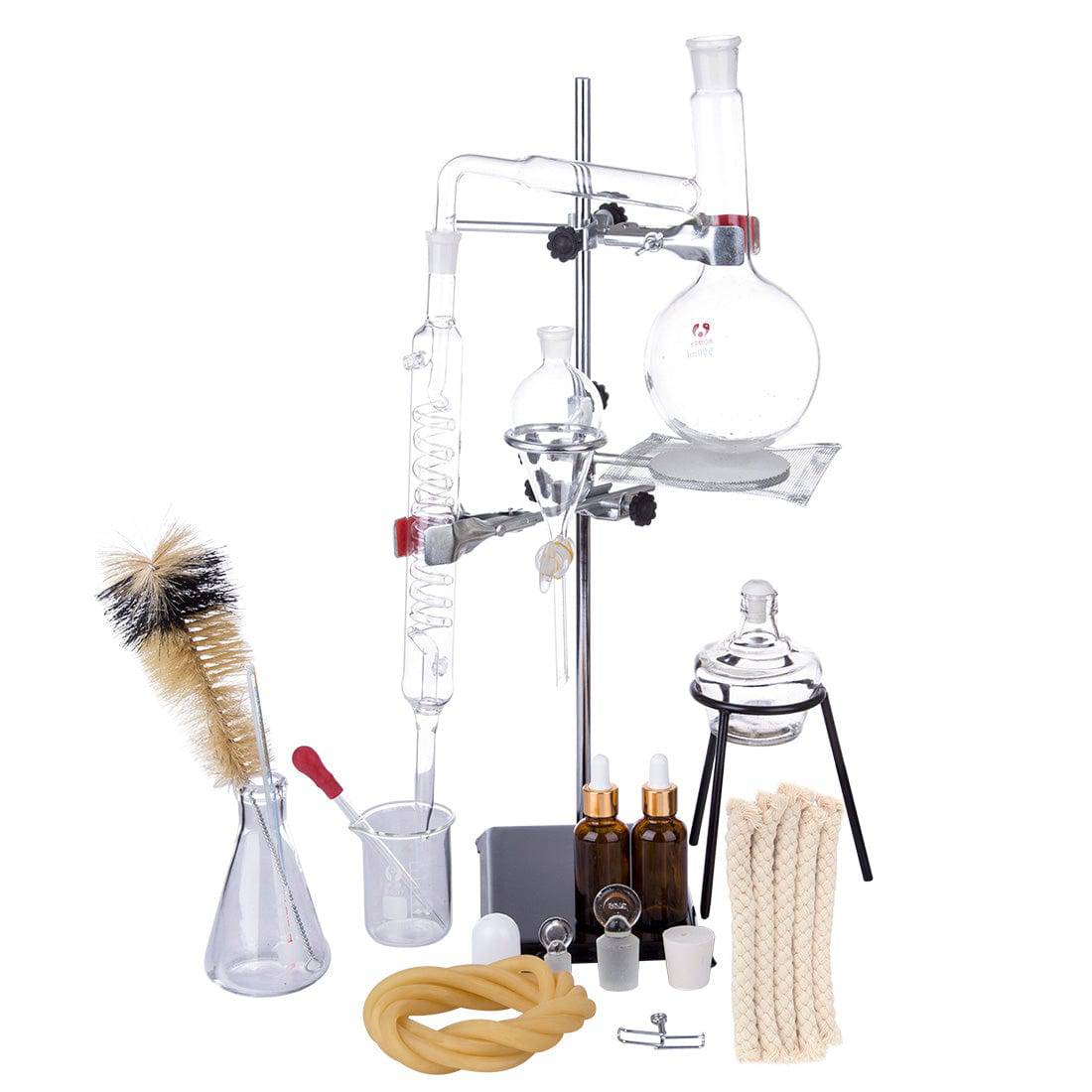 Distiller Limbeck Glass Distilled Water Device Chemical Teaching