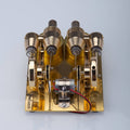 ENJOMOR 4 Cylinder Hot Air Stirling Engine Generator with Bulb & Voltmeter - stirlingkit