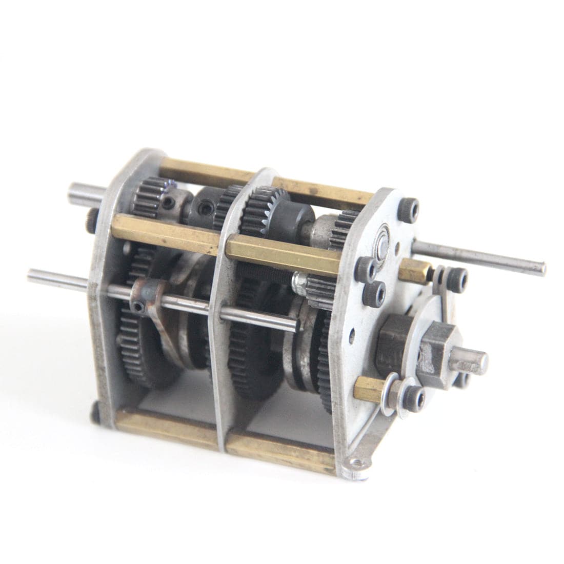 DIY Modified Four Gear Box Assembly Accessories for Methanol Engine RC Car Model Stirlingkit