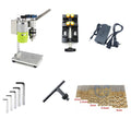 Mini Electric Bench Drill Press Stand for Model Repair Tool Sets - stirlingkit