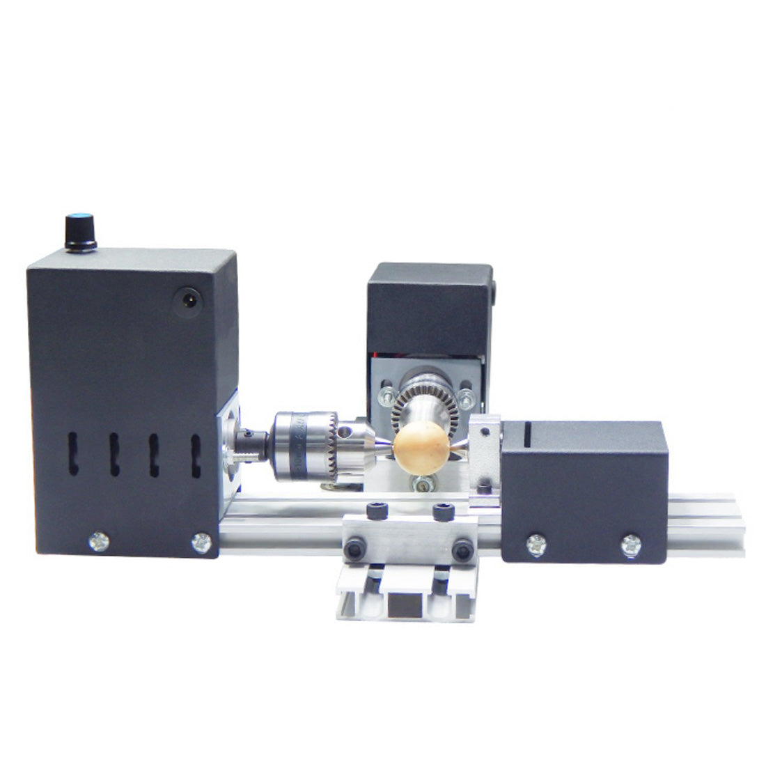 Multifunctional Electric Mini Desktop Lathe for Model Engine Machining Tools - stirlingkit