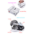Precision Multifunctional Mini Table Saw Woodworking Lathe Polishing Bench For Engine Model DIY Crafts - stirlingkit